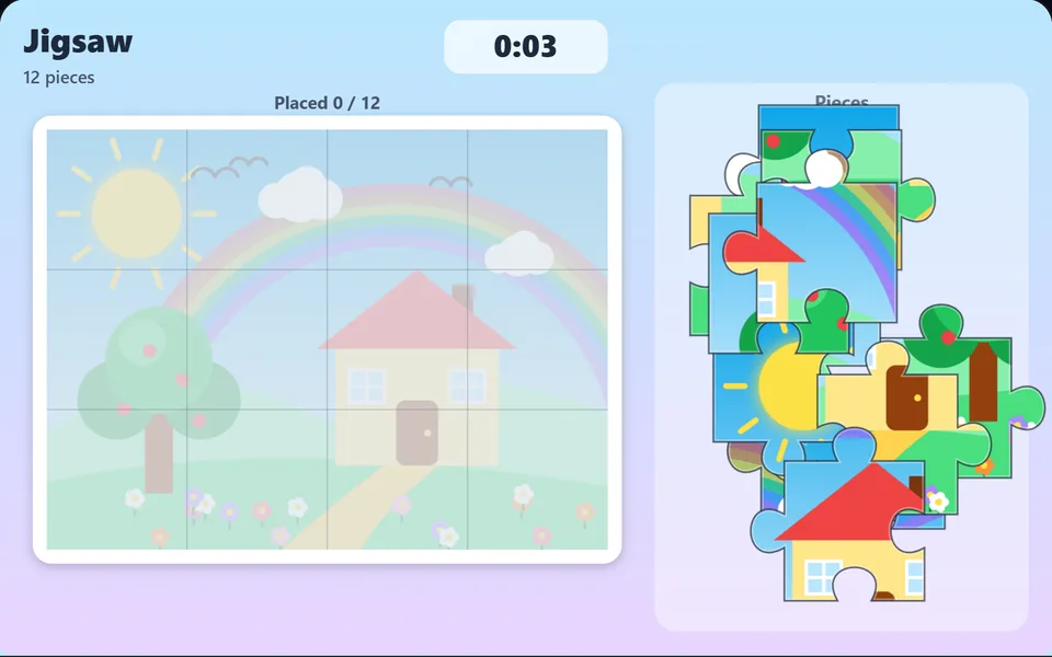 Jigsaw Puzzle gameplay