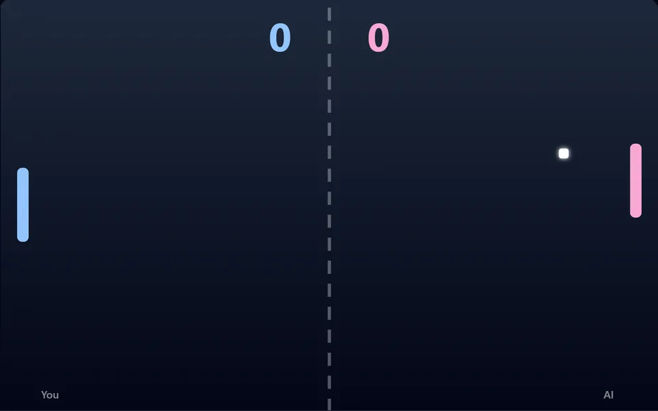 Pong Duel gameplay